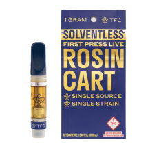 The Flower Collective Live Rosin Cartridge | C@n#y Fumez 1g Rec