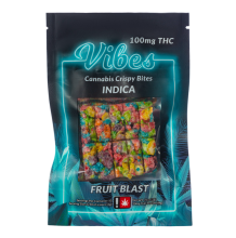 Vibes Crispy Treat | Fruit Blast Indica 100mg
