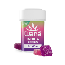 Wana High Dose Gummies | Berry Patch 2000mg Med