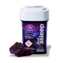 Wana Optimals Gummies | Fast Asleep 5:1 Dream Berry 20mg Rec