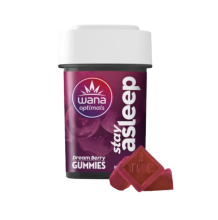 Wana Optimals Gummies | Stay Asleep 100mg Rec