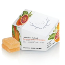 Wyld Blood Orange Gummies | CBC 100mg Rec