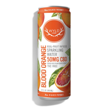 Wyld CBD Sparkling Water | Blood Orange 50mg