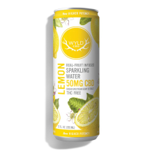 Wyld CBD Sparkling Water | Lemon 50mg