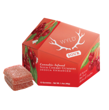 Wyld Sour Gummies | Sour Cherry Indica 100mg