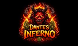 Dante’s Inferno Strain Review: A Dessert-Style Hybrid with Serious Heat