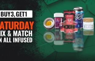 Buy 3, Get 1 | Saturday