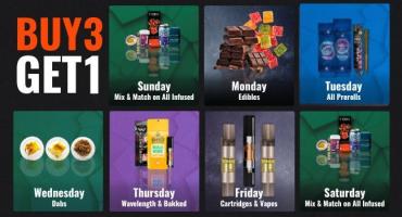 Buy 3, Get 1 Daily Deals 