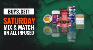 Buy 3, Get 1 | Saturday
