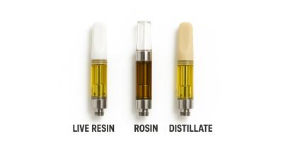Live Resin, Rosin, Distillate Vapes - What’s the Difference and Which is Best?